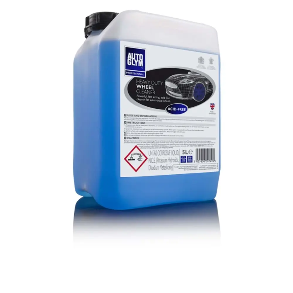 Auto Glym HEAVY DUTY WHEEL CLEANER - Asit İçermeyen Güçlü Jant Temizleyici 5 LT.