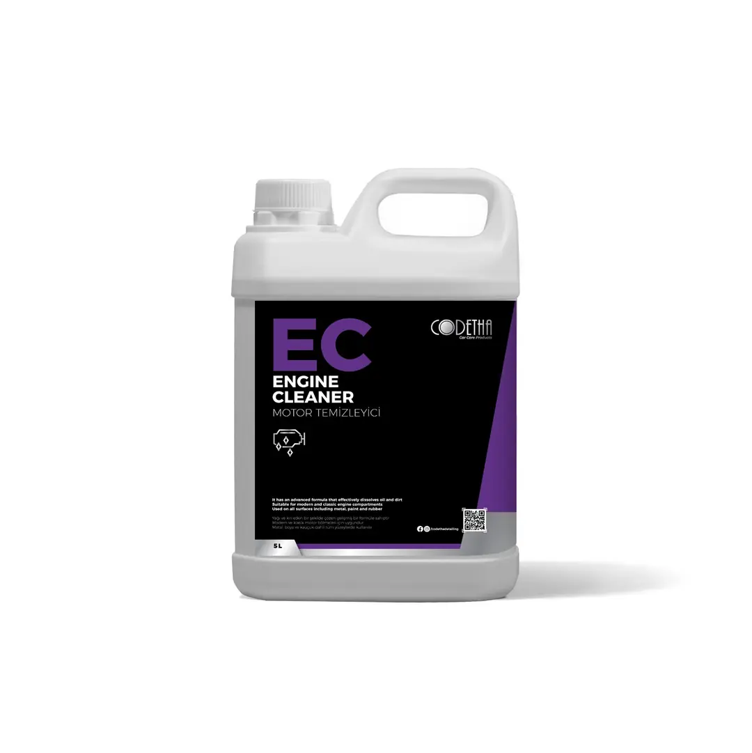 Codetha EC Engine Cleaner (Motor Temizleyici 1/25 Konsantre) 5 Lt.