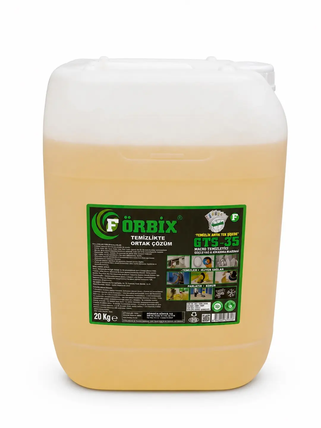 Förbix GTS 35 / Çok Amaçlı Temizleyici – 20 KG