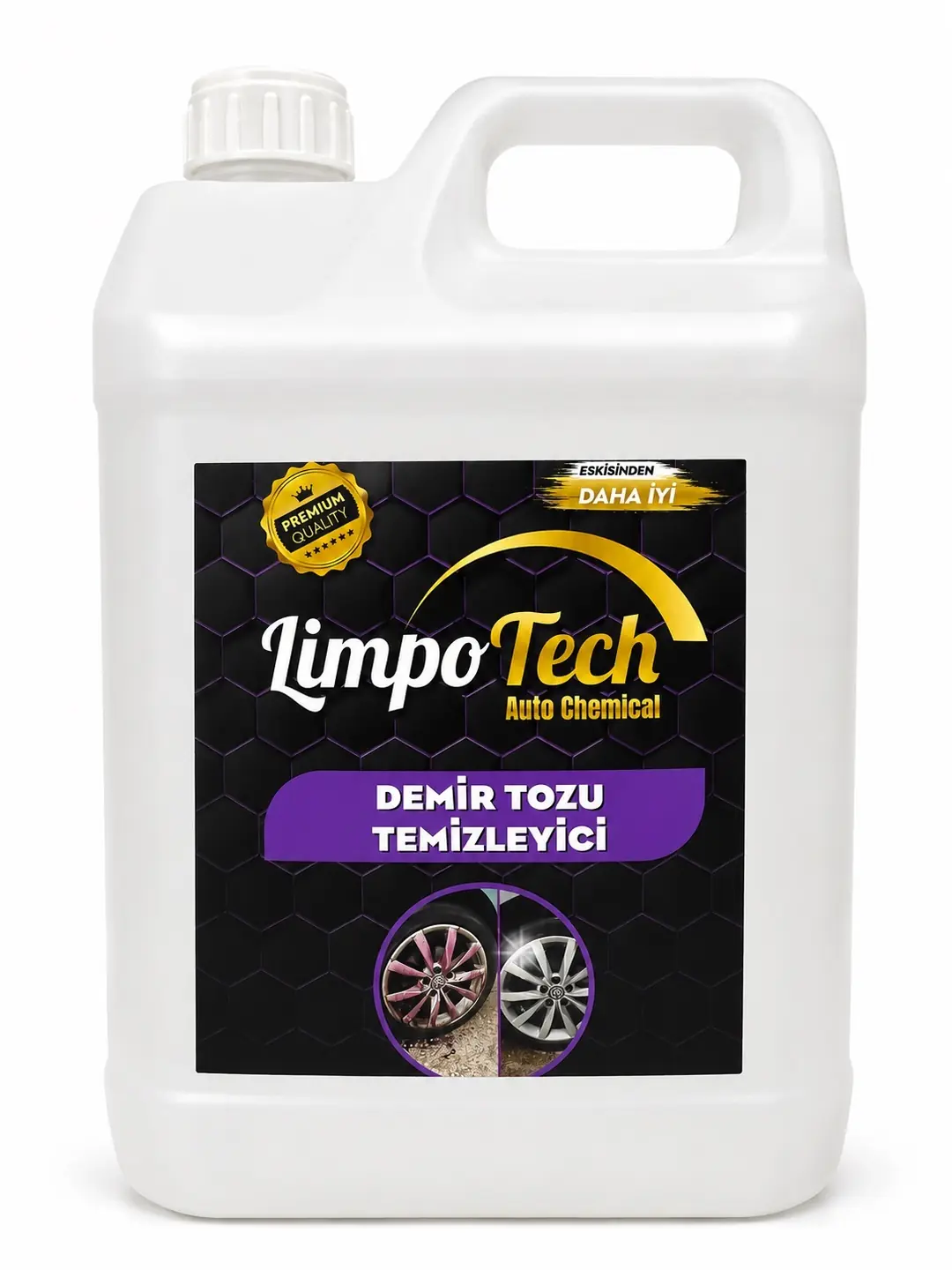 Limpotech Demir Tozu Temizleyici Sprey 5 LT.