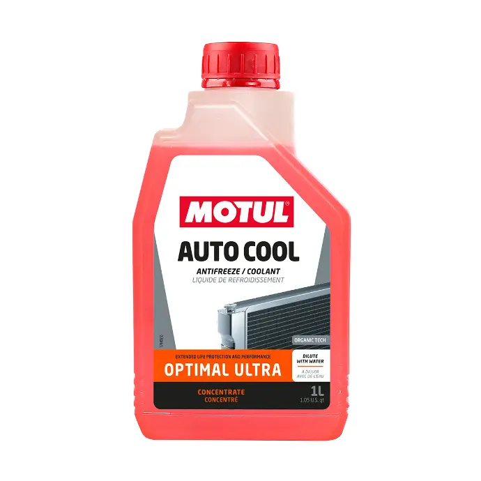 Motul Auto Cool Optimal Ultra Konsantre 1 Lt Kırmızı Antifriz ( Üretim Yılı: 2026 )