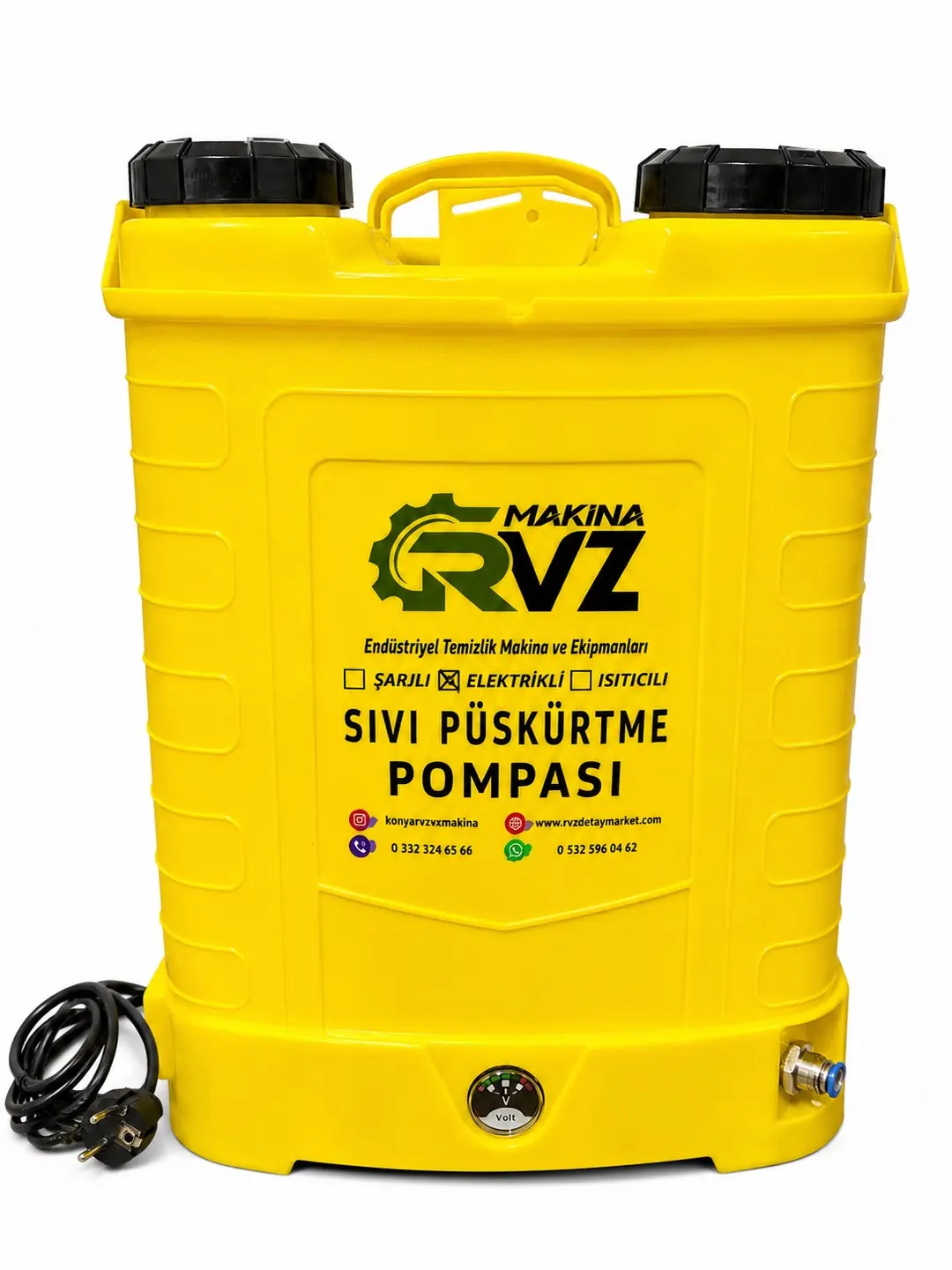Rvz 16 Lt Elektrikli Sıvı Püskürtme Pompası