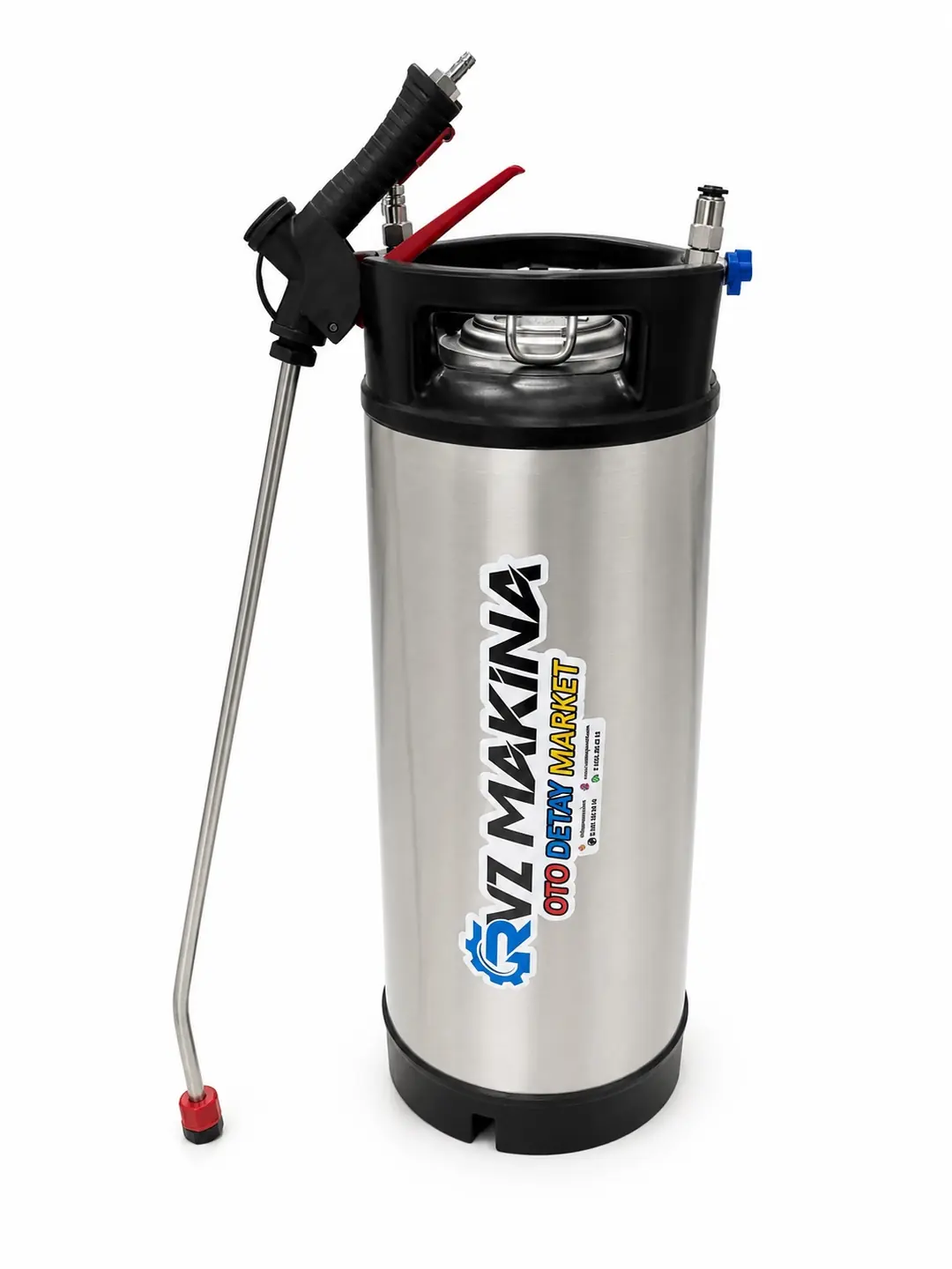 Rvz 19 Lt  Krom Basınçlı Köpük Atan Tank