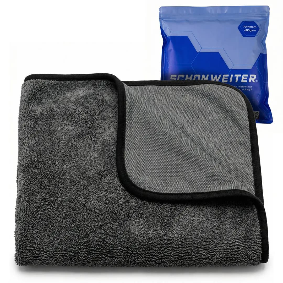 Schön Weiter - Ultra Emici Mikrofiber Twist Araç Oto Kurulama Havlusu 70x90 cm – 600 GSM