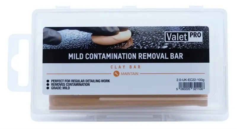 Valet Pro Yüzey Temizleyici Turuncu Kil Yumuşak - Orange Clay 100 Gr