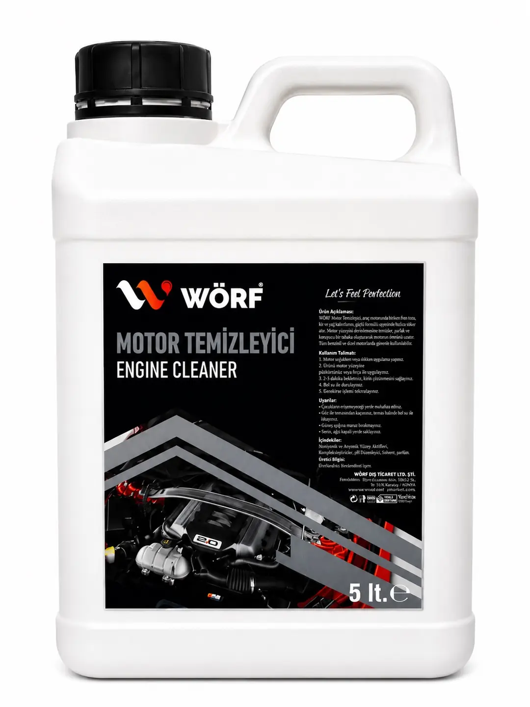 Wörf Motor Temizleyici 5 LT.
