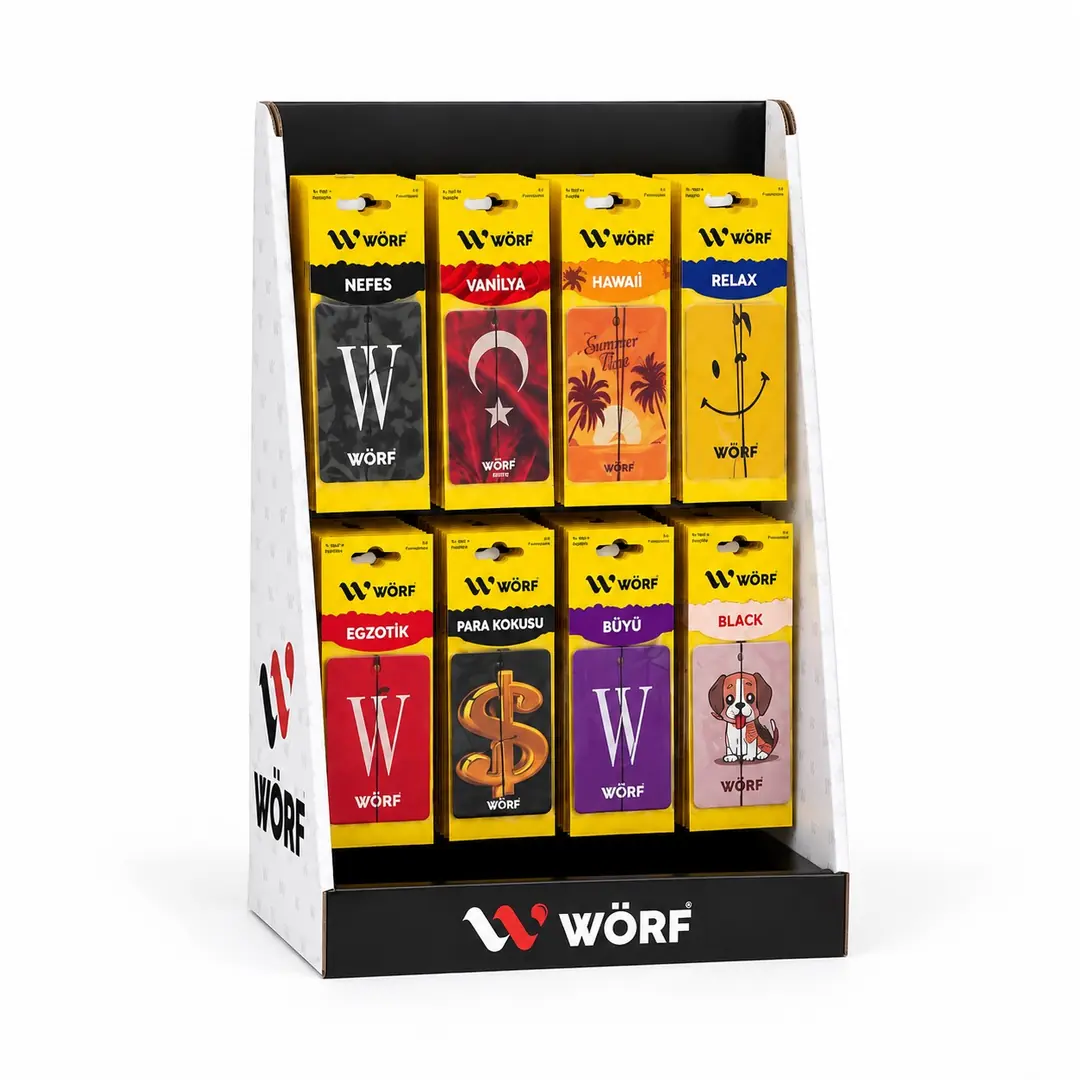Wörf Premium Karton Koku Standı 160'lı