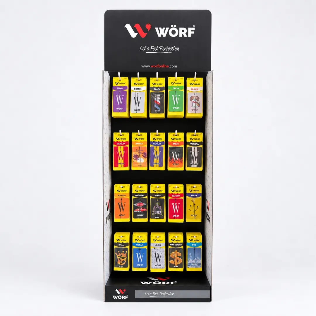 Wörf Premium Karton Koku Standı 400'lü